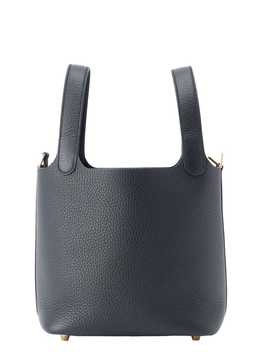 エルメス ピコタンロックPM ハンドバッグ K刻:2025年 トリヨンクレマンス ブラック89 ゴールド金具 新品