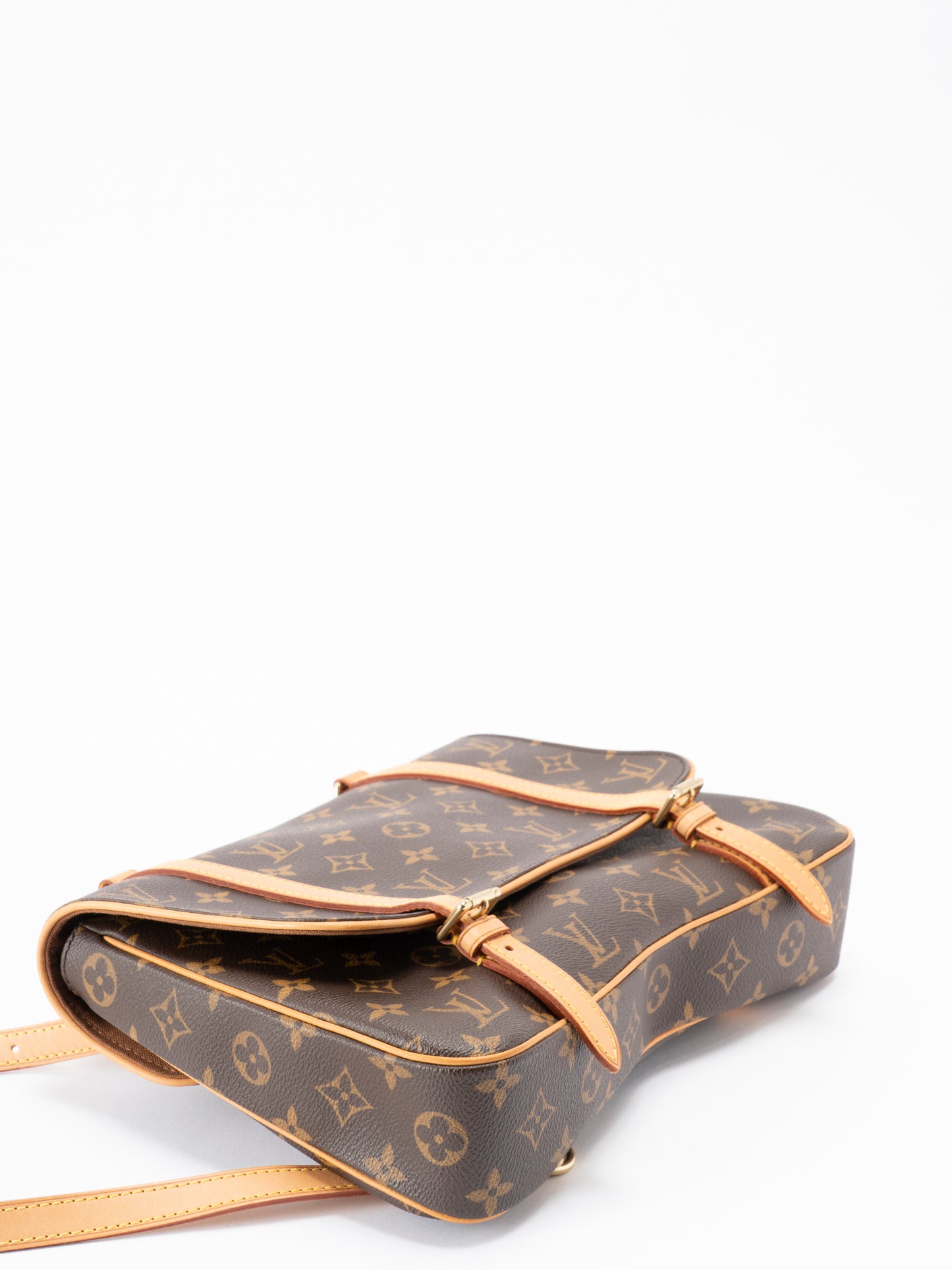 ルイ・ヴィトン M51158 マレル サックアド リュックサック モノグラムキャンバス ブラウン ゴールド金具