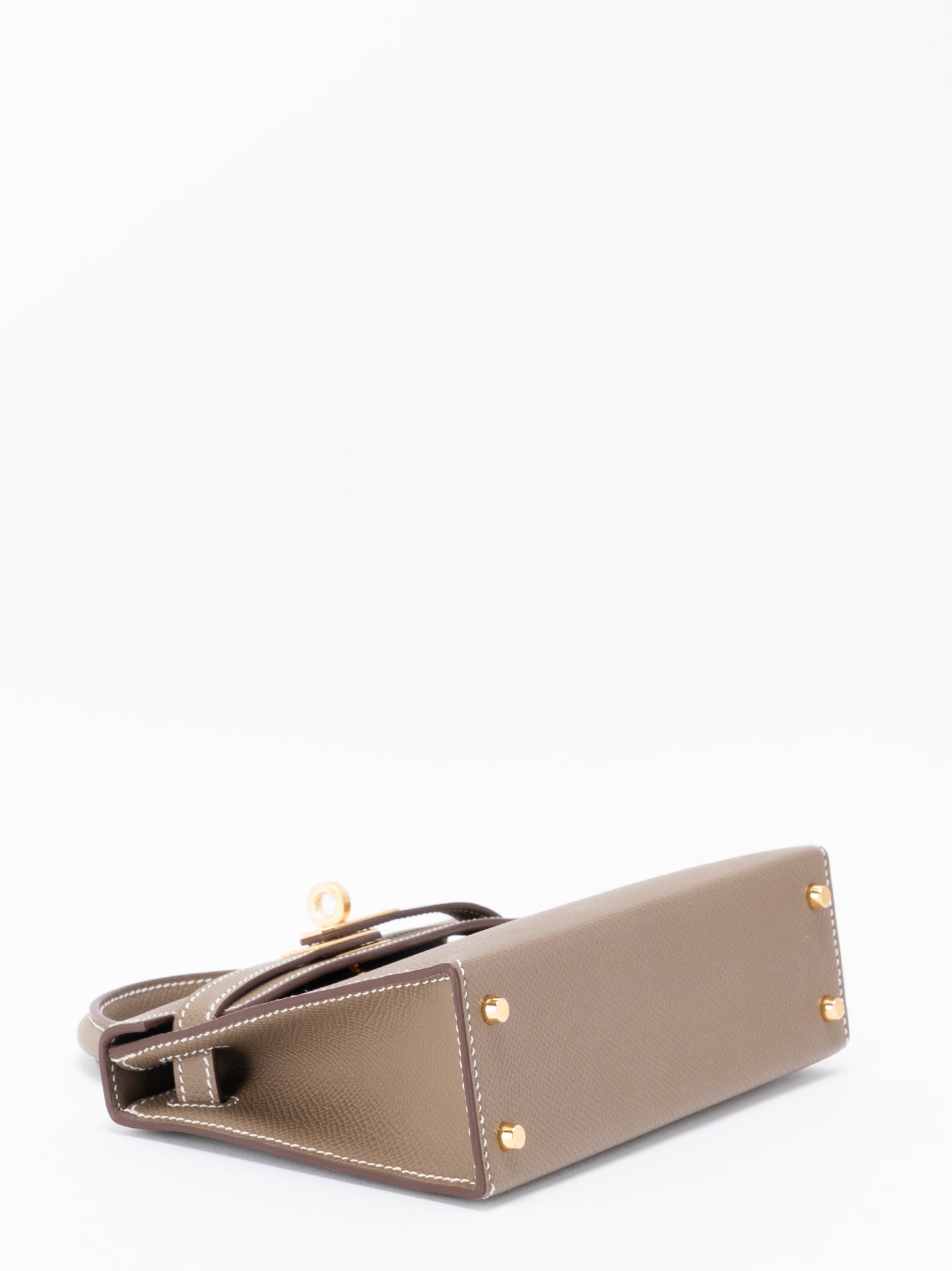 エルメス ミニケリーⅡ ハンドバッグ K刻:2025年 エプソン エトゥープ18 ゴールド金具 新品