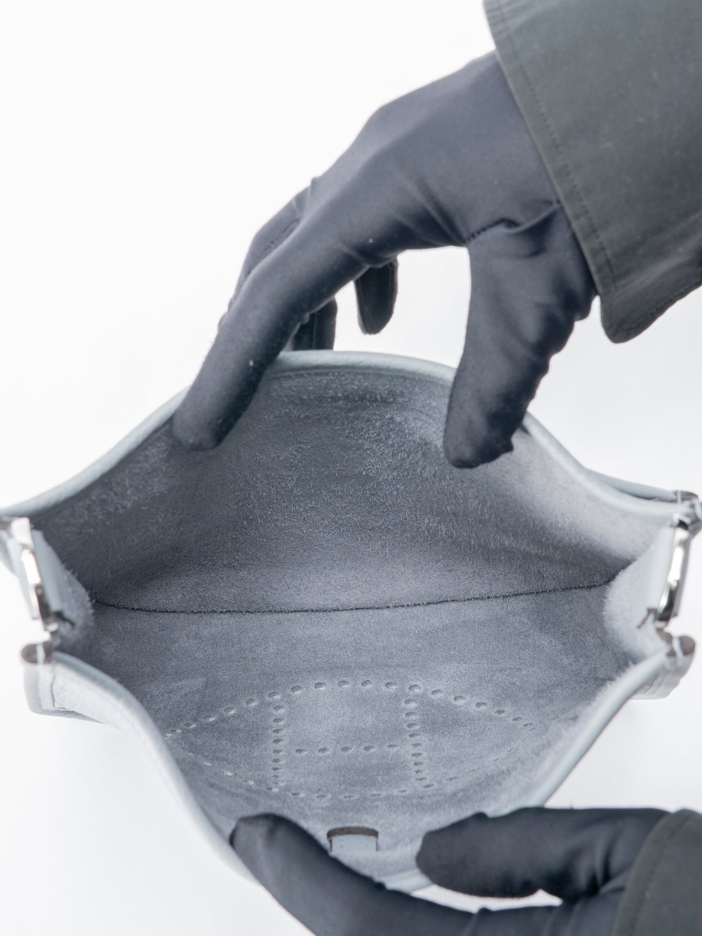 エルメス エブリン23 ショルダーバッグ G刻:2026年 トリヨンクレマンス グリパンタンN4 シルバー金具 新品