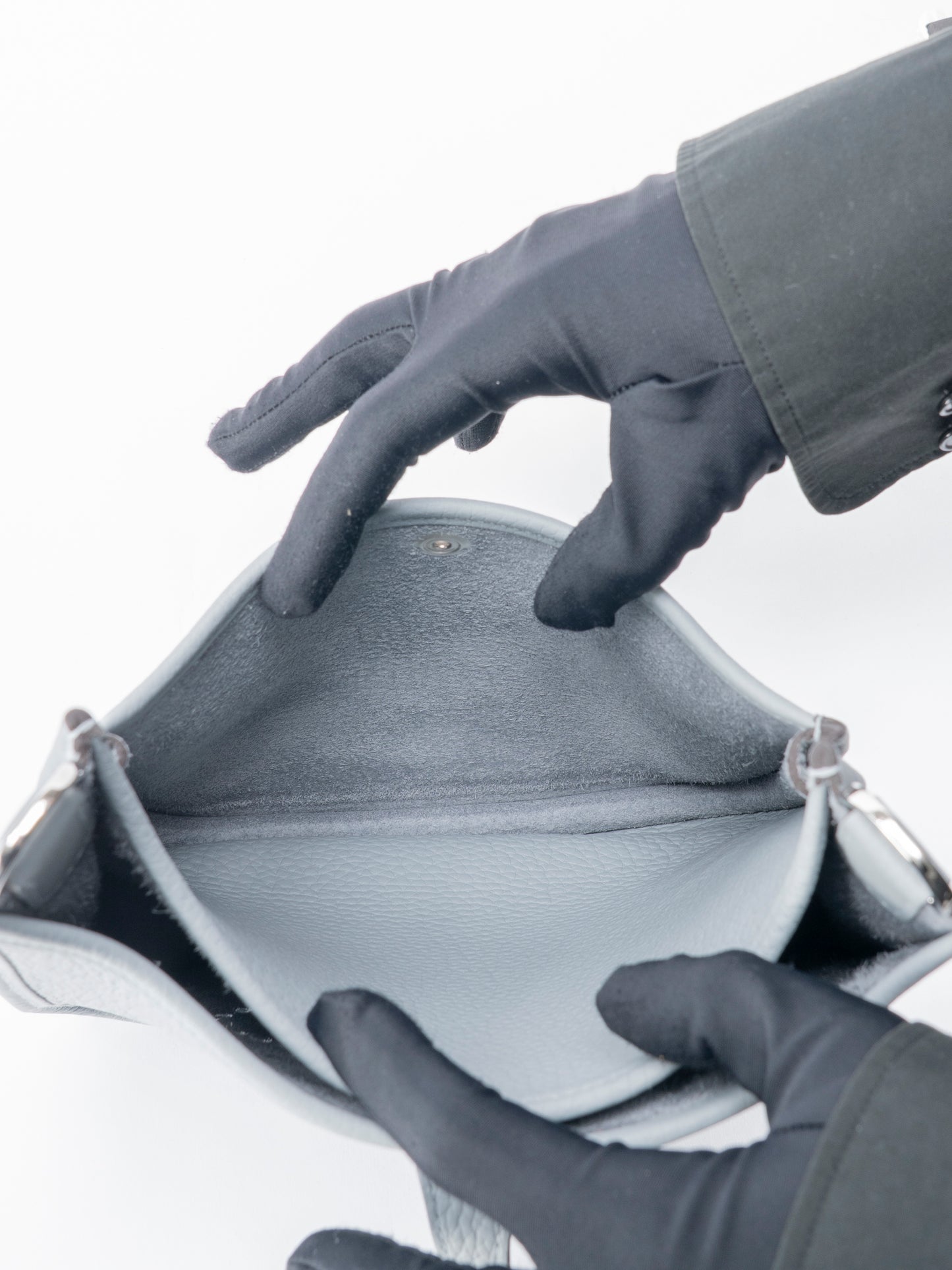 エルメス エブリン23 ショルダーバッグ G刻:2026年 トリヨンクレマンス グリパンタンN4 シルバー金具 新品