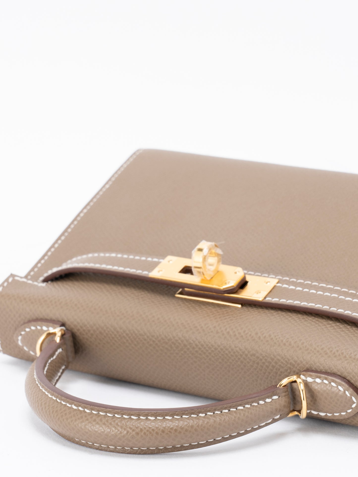 エルメス ミニケリーⅡ ハンドバッグ K刻:2025年 エプソン エトゥープ18 ゴールド金具 新品