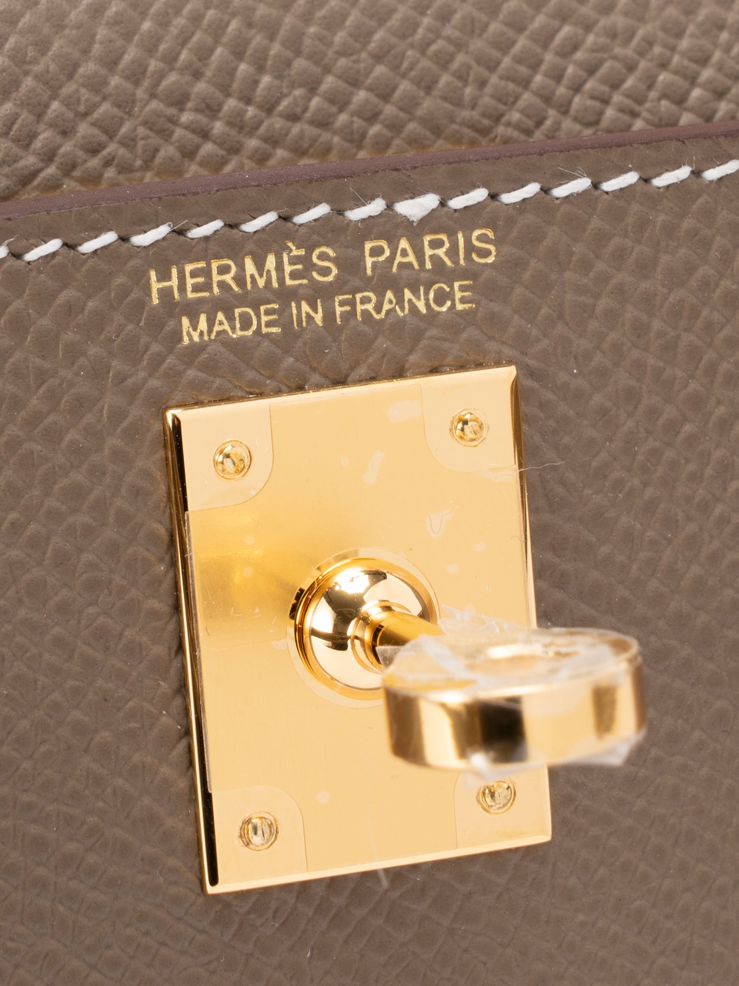 エルメス ミニケリーⅡ ハンドバッグ K刻:2025年 エプソン エトゥープ18 ゴールド金具 新品