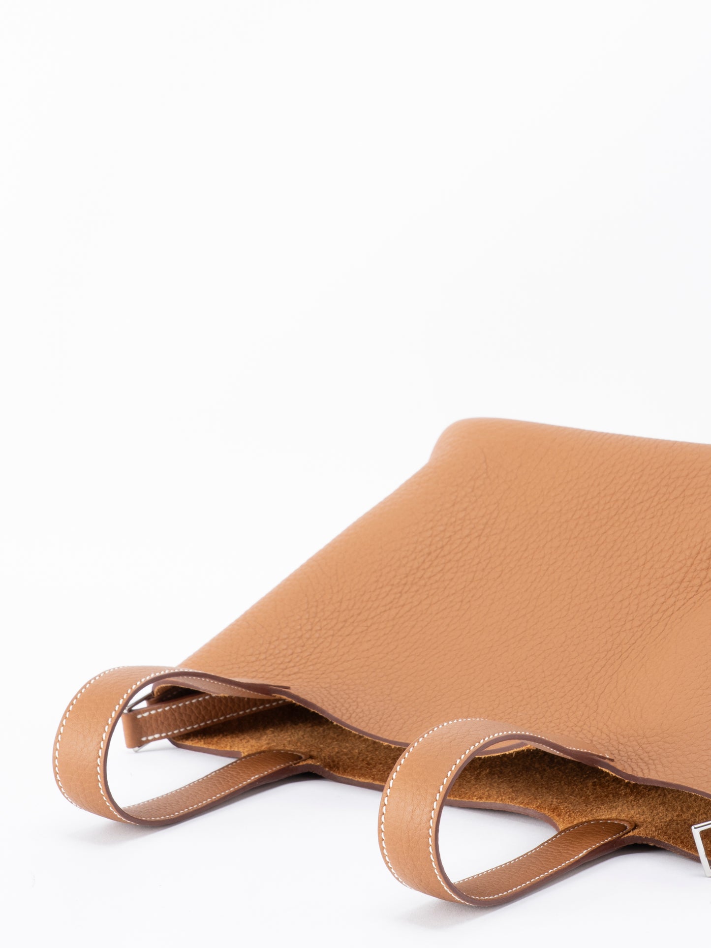 エルメス ピコタンロックPM ハンドバッグ K刻:2025年 トリヨンクレマンス ゴールド37 シルバー金具 新品