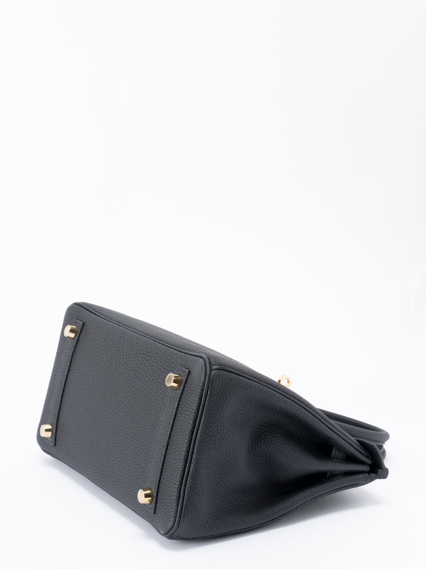 エルメス バーキン25 ハンドバッグ K刻:2025年 トゴ ブラック89 ゴールド金具 新品