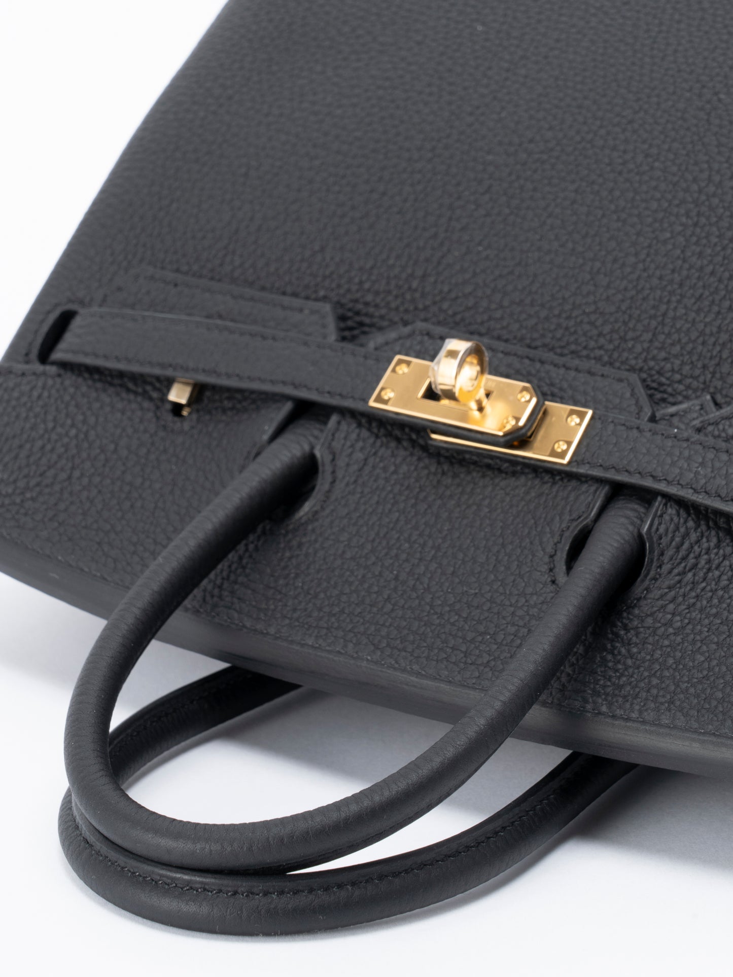 エルメス バーキン25 ハンドバッグ K刻:2025年 トゴ ブラック89 ゴールド金具 新品