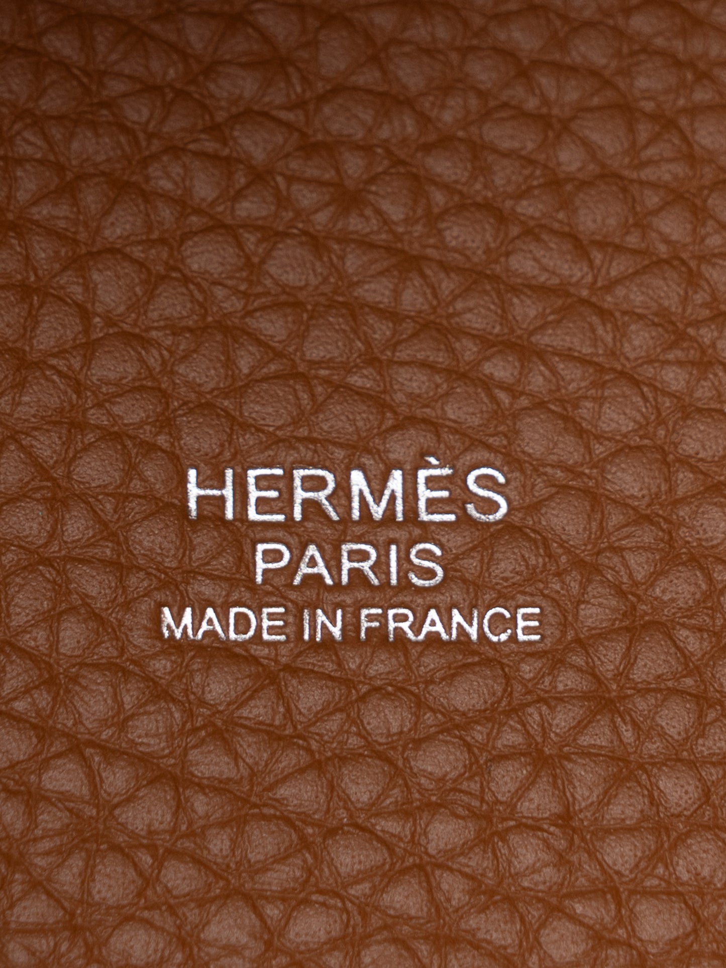 エルメス ピコタンロックPM ハンドバッグ K刻:2025年 トリヨンクレマンス ゴールド37 シルバー金具 新品