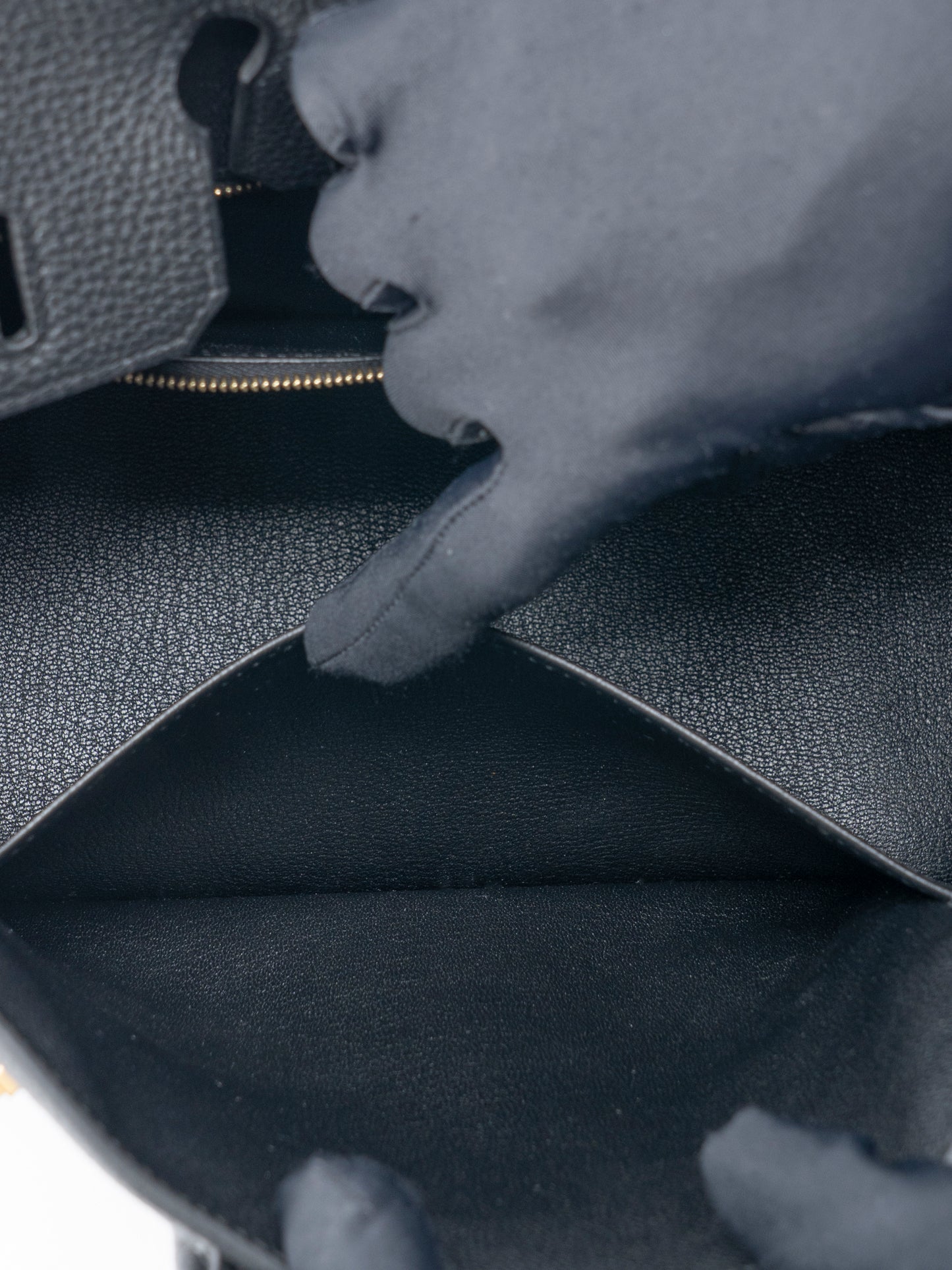 エルメス バーキン25 ハンドバッグ K刻:2025年 トゴ ブラック89 ゴールド金具 新品