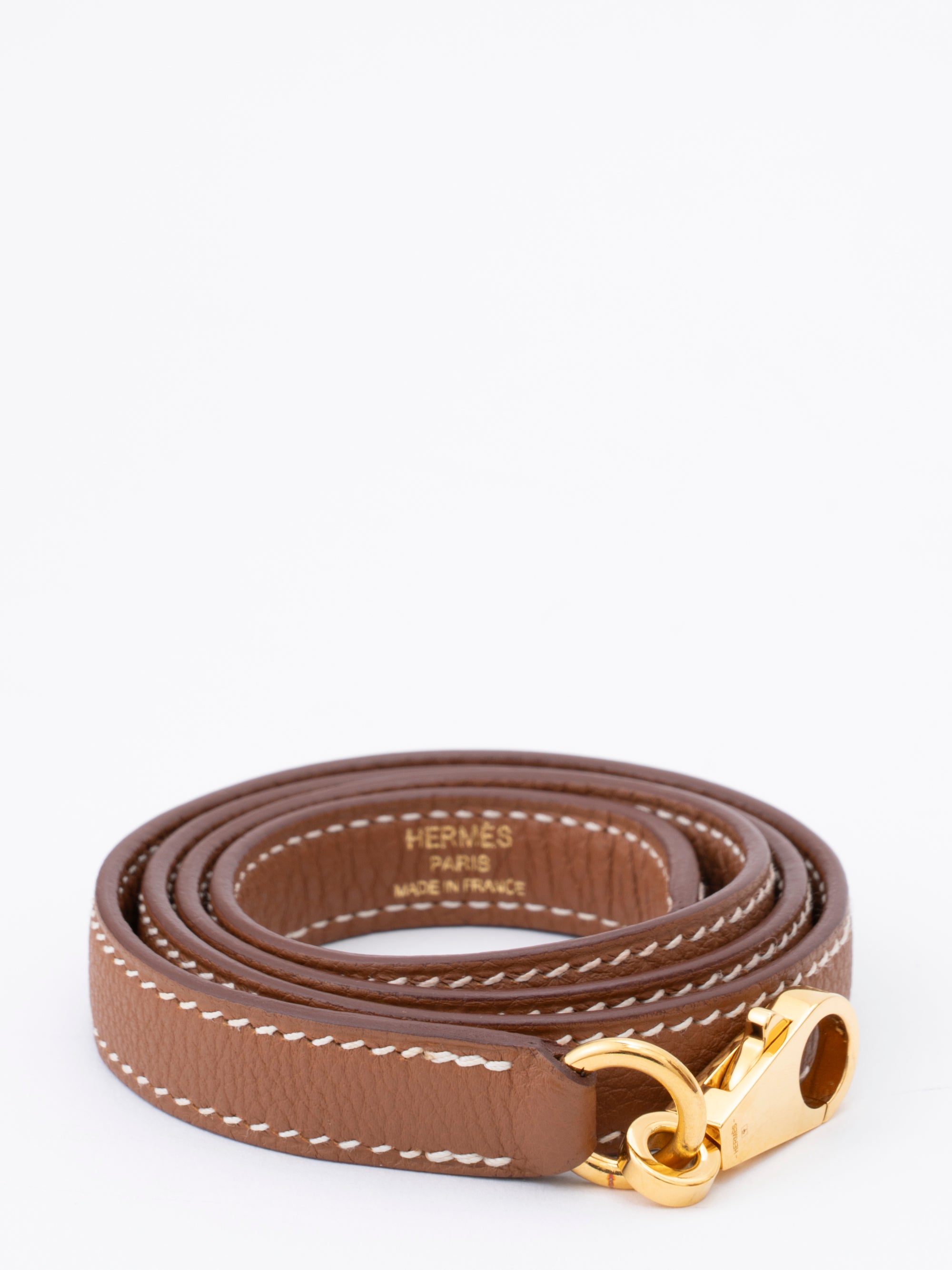 Hermès Kelly 28 Handbag, Interior Stitched, X Stamp: 2016, Togo Gold 37, Gold Hardware