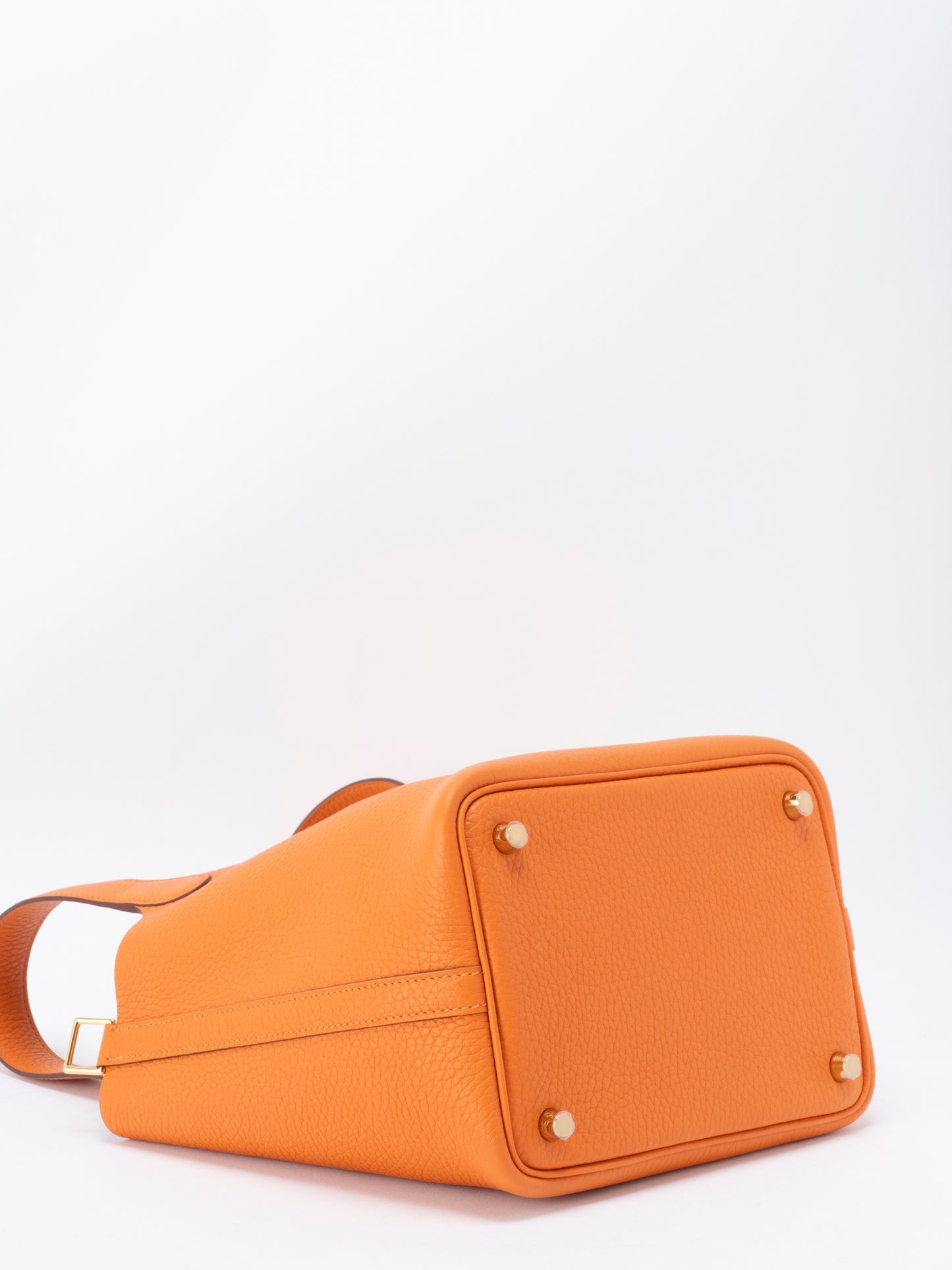 エルメス ピコタンロックPM バンドバッグ K刻:2025年 トリヨンクレマンス オレンジ93 ゴールド金具 新品