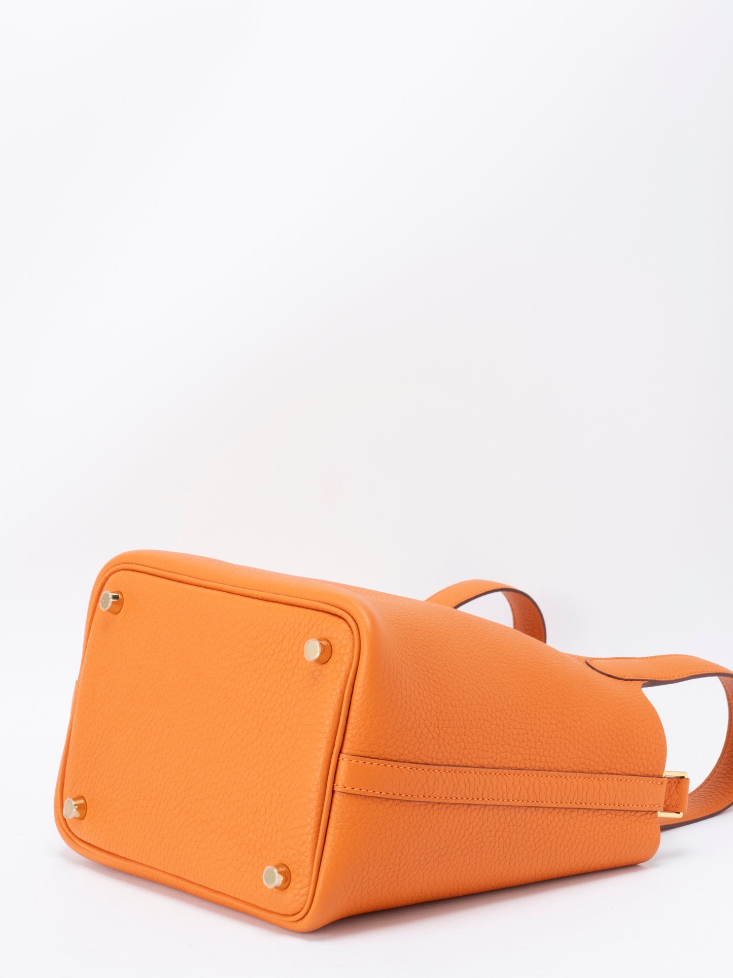 エルメス ピコタンロックPM バンドバッグ K刻:2025年 トリヨンクレマンス オレンジ93 ゴールド金具 新品