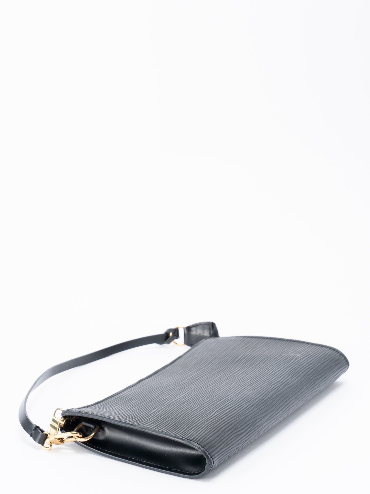 ルイ・ヴィトン M52942 ポシェットアクセソワール アクセサリーポーチ エピ ブラック ゴールド金具