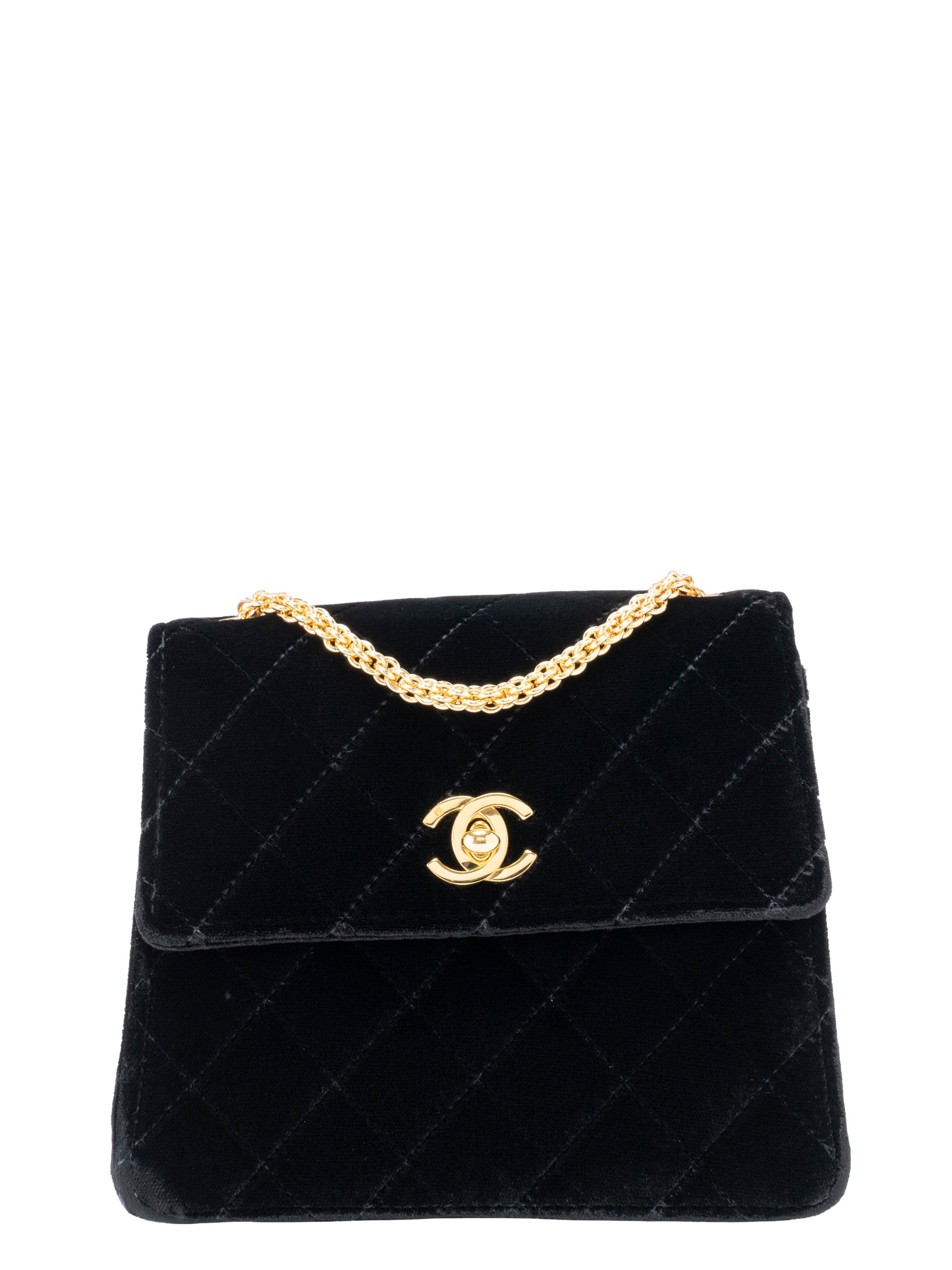 ヴィンテージ　CHANEL パーティーバッグ　エナメル　ブラック ヴィンテージ・中古】シャネル CHANEL ハンド・トートバッグ エナメル