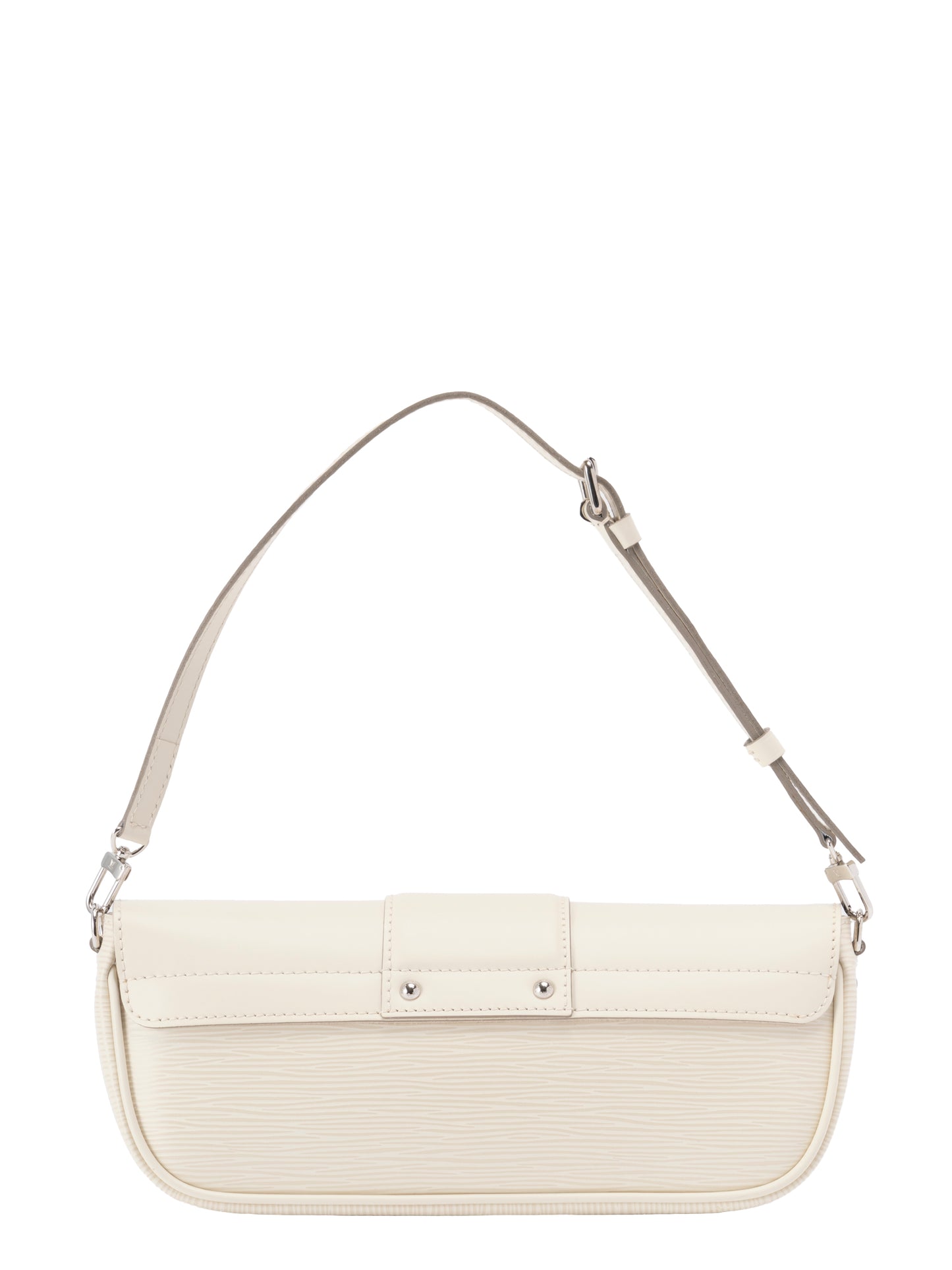 ルイ・ヴィトン M5929J ポシェットモンテーニュ ショルダーバッグ エピ ホワイト シルバー金具