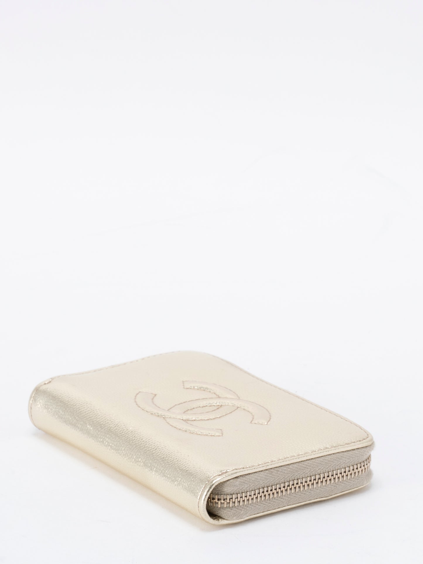 シャネル ココマーク ランダムシリアル カードケース キャビアスキン ゴールド ゴールド金具