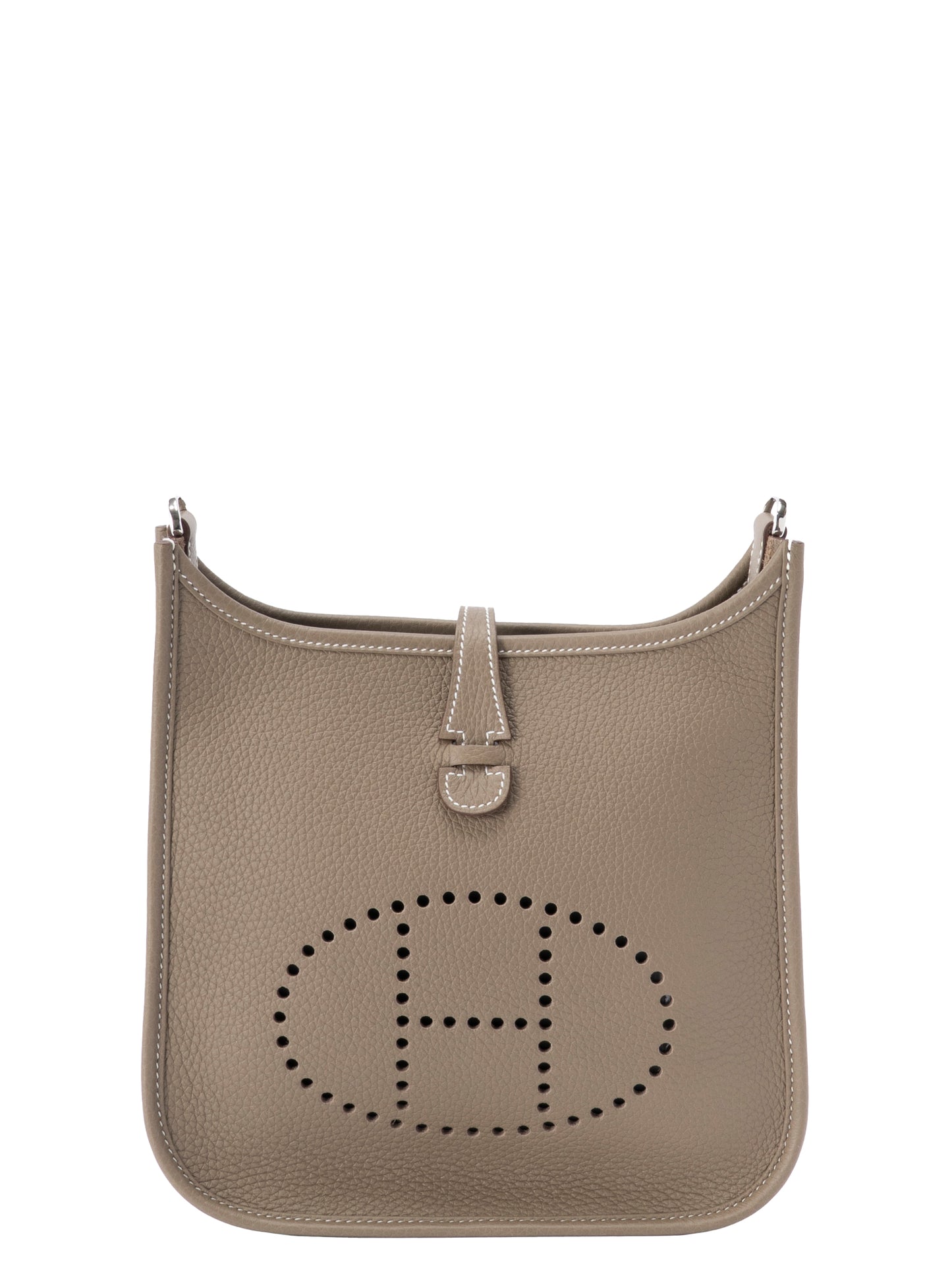 エルメス エブリン23 ショルダーバッグ K刻:2025年 トリヨンクレマンス エトゥープ18 シルバー金具 新品