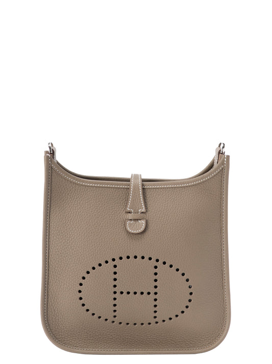 エルメス エブリン23 ショルダーバッグ K刻:2025年 トリヨンクレマンス エトゥープ18 シルバー金具 新品