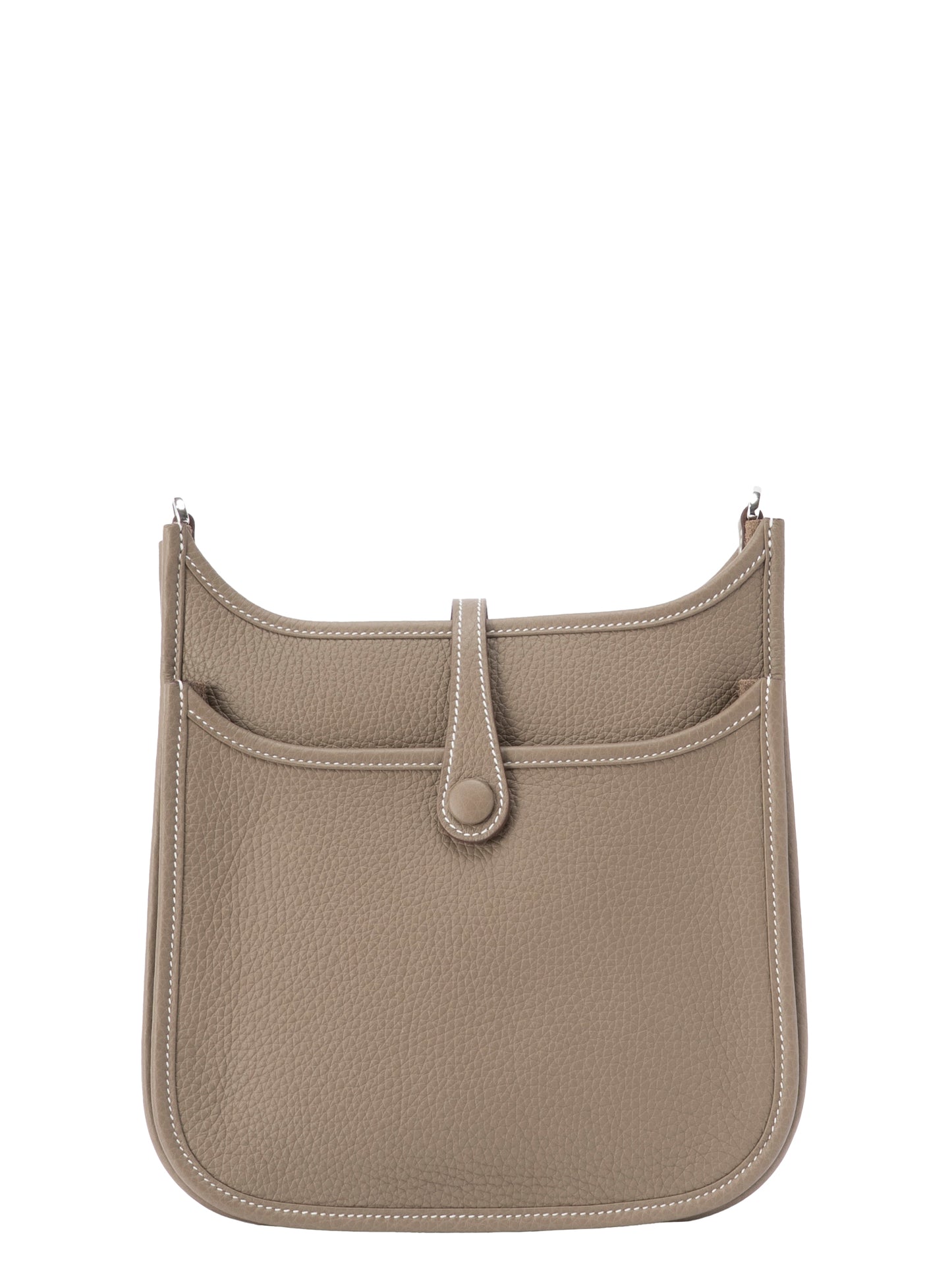 エルメス エブリン23 ショルダーバッグ K刻:2025年 トリヨンクレマンス エトゥープ18 シルバー金具 新品