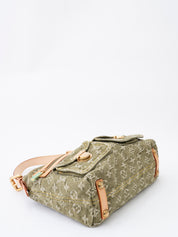 Louis Vuitton M95213 Denim Bague PM Monogram Khaki Gold-Tone Hardware