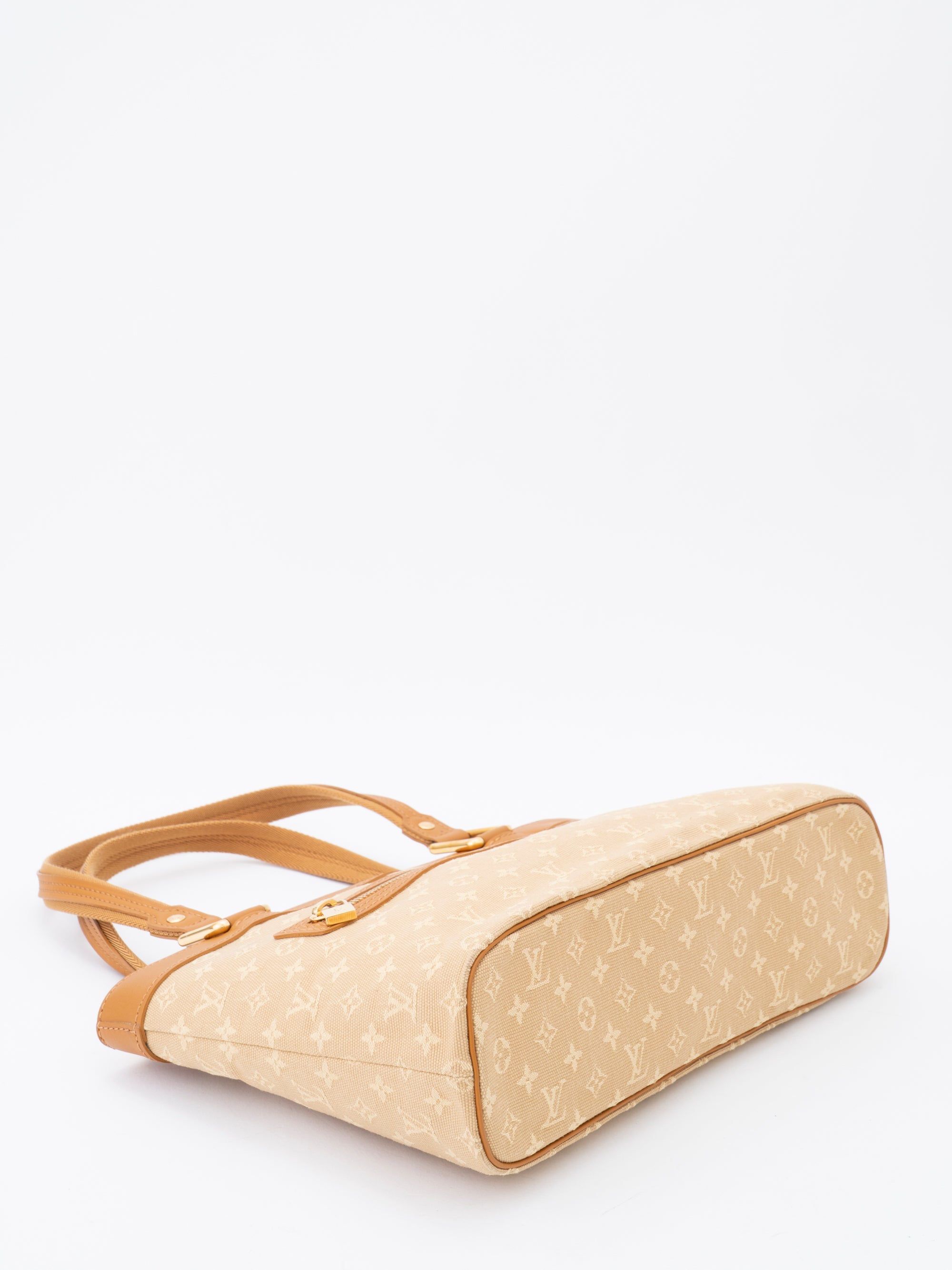 Louis Vuitton M92684 Lucille PM Handbag Monogram Mini Canvas Beige