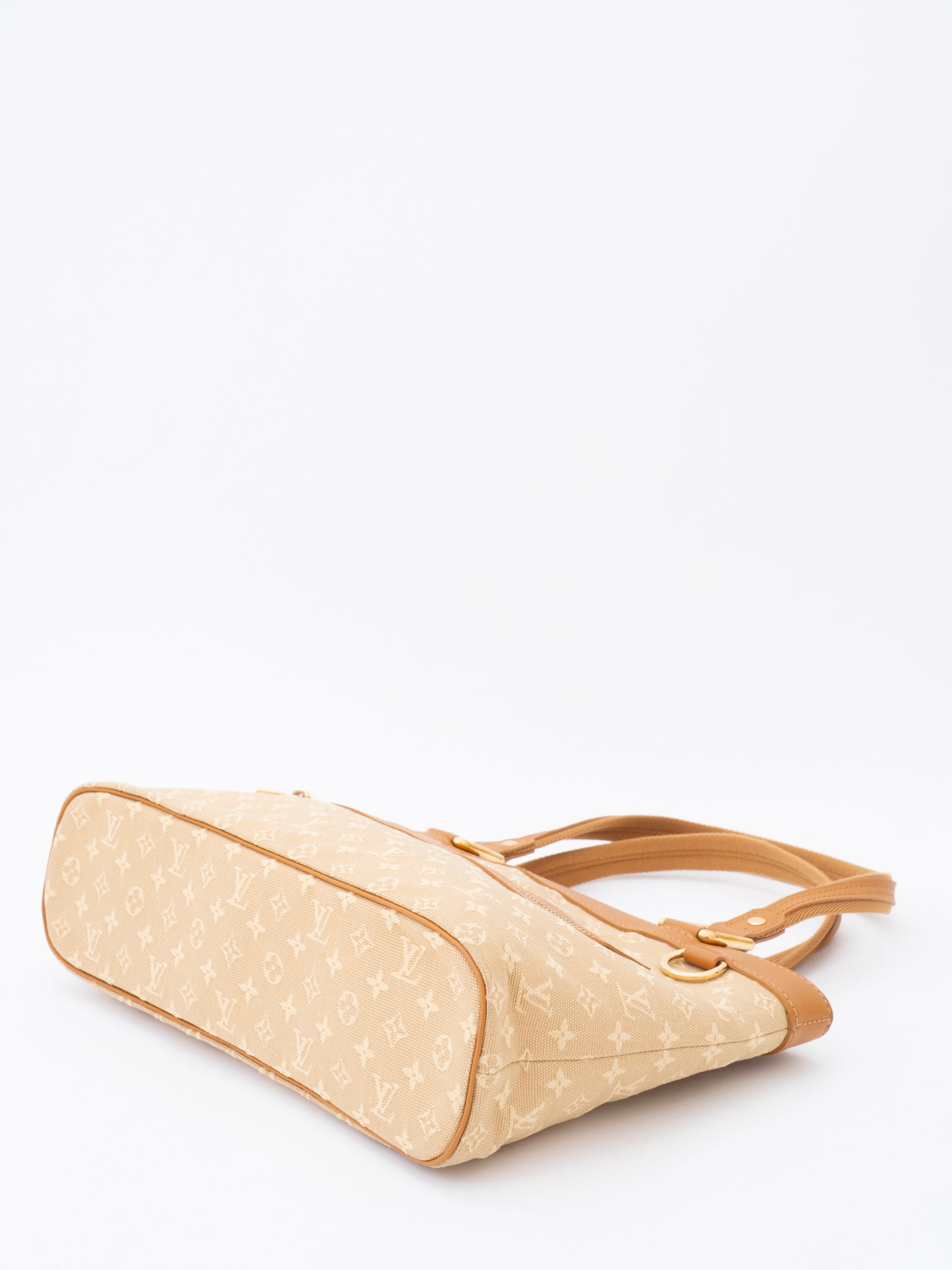 Louis Vuitton M92684 Lucille PM Handbag Monogram Mini Canvas Beige