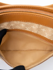 Louis Vuitton M92684 Lucille PM Handbag Monogram Mini Canvas Beige