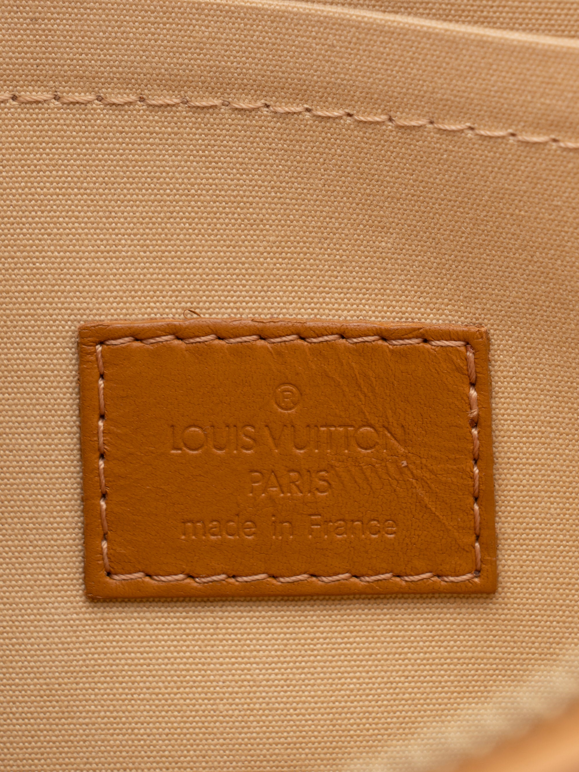 Louis Vuitton M92684 Lucille PM Handbag Monogram Mini Canvas Beige