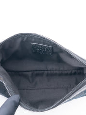 Gucci GG Canvas Accessory Pouch Canvas Black Gold Hardware