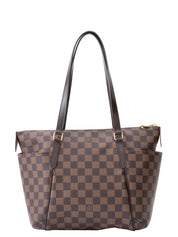 Louis Vuitton N41282 Totally PM Shoulder Bag Damier Canvas Brown Gold Hardware