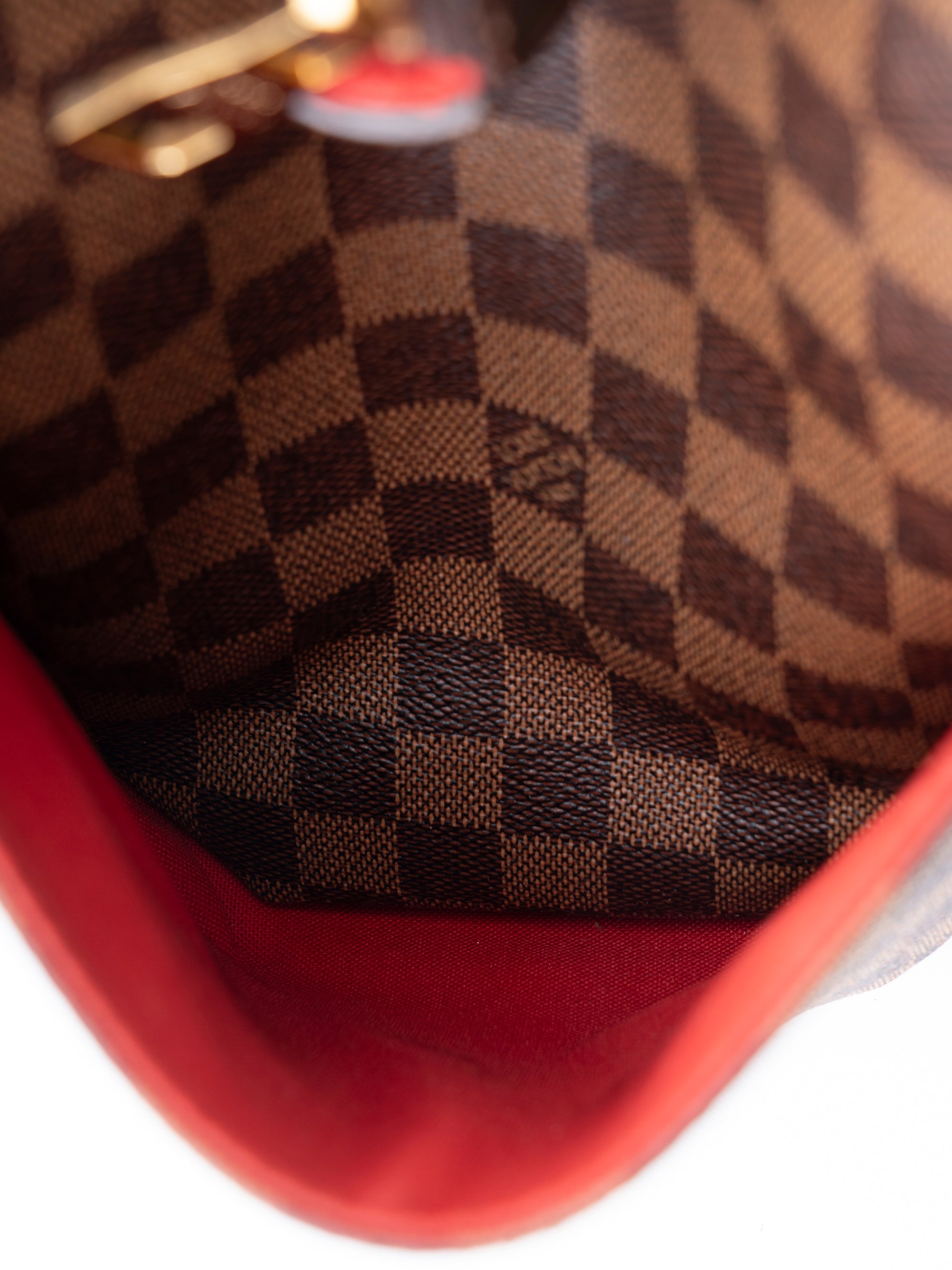 Louis Vuitton N41282 Totally PM Shoulder Bag Damier Canvas Brown Gold Hardware