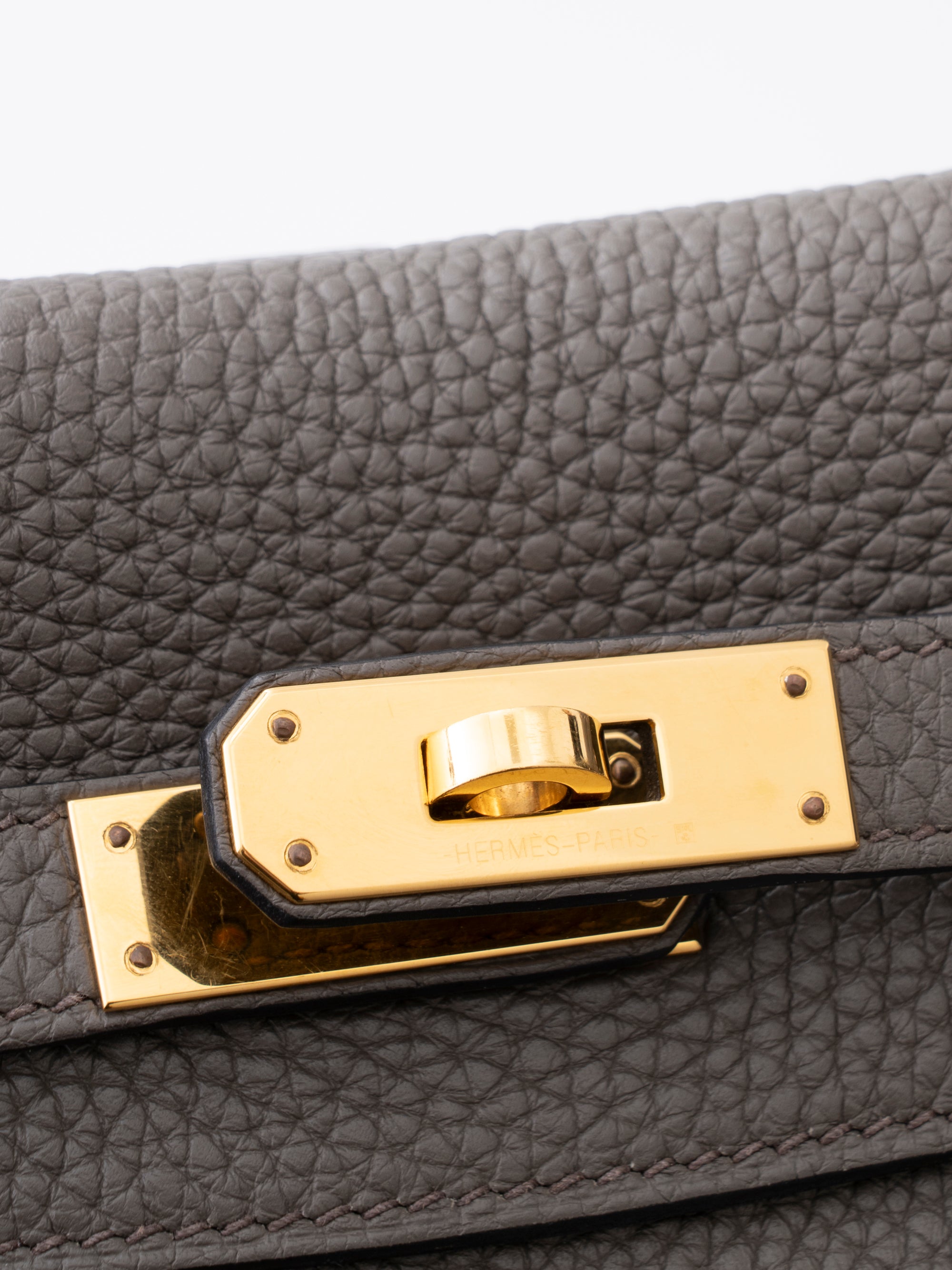 Hermès Kelly Ad PM D stamped: 2019 Backpack Togo Etan 8F Gold Hardware