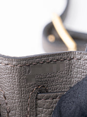 Hermès Kelly Ad PM D stamped: 2019 Backpack Togo Etan 8F Gold Hardware