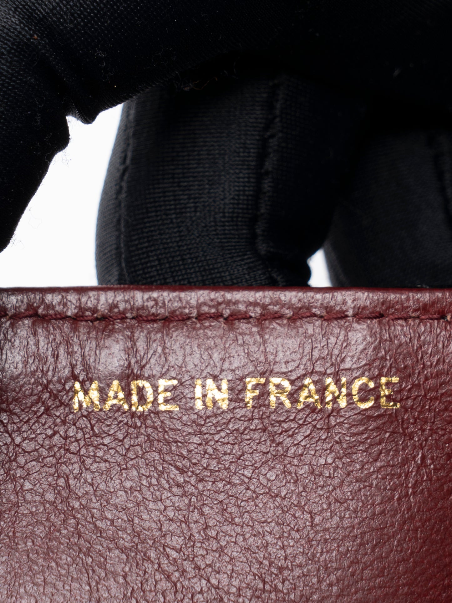 シャネル マトラッセ ハンドバッグ ラムスキン ブラック ゴールド金具