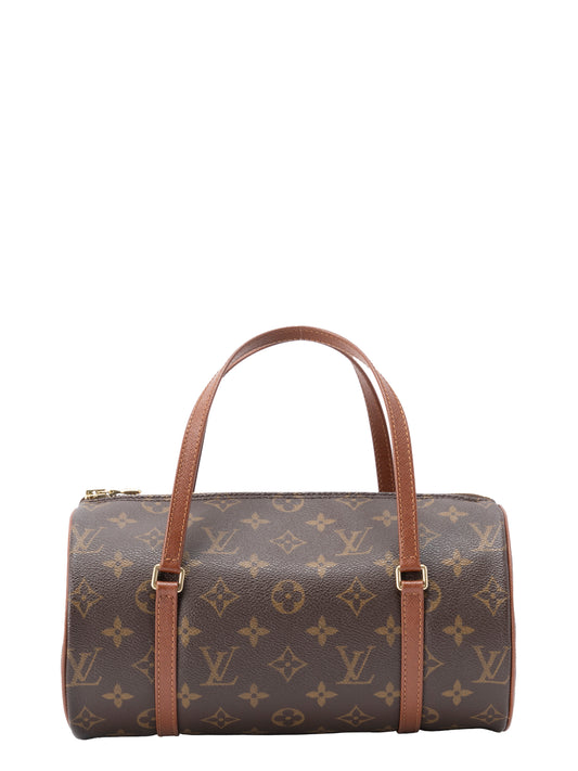 ルイ・ヴィトン M51366 パピヨン26 ハンドバッグ モノグラムキャンバス ブラウン ゴールド金具