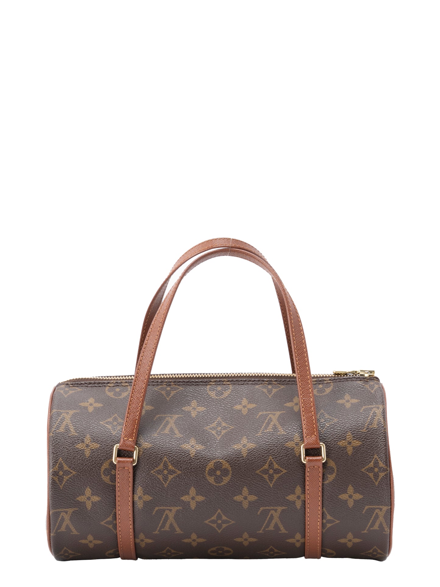 ルイ・ヴィトン M51366 パピヨン26 ハンドバッグ モノグラムキャンバス ブラウン ゴールド金具