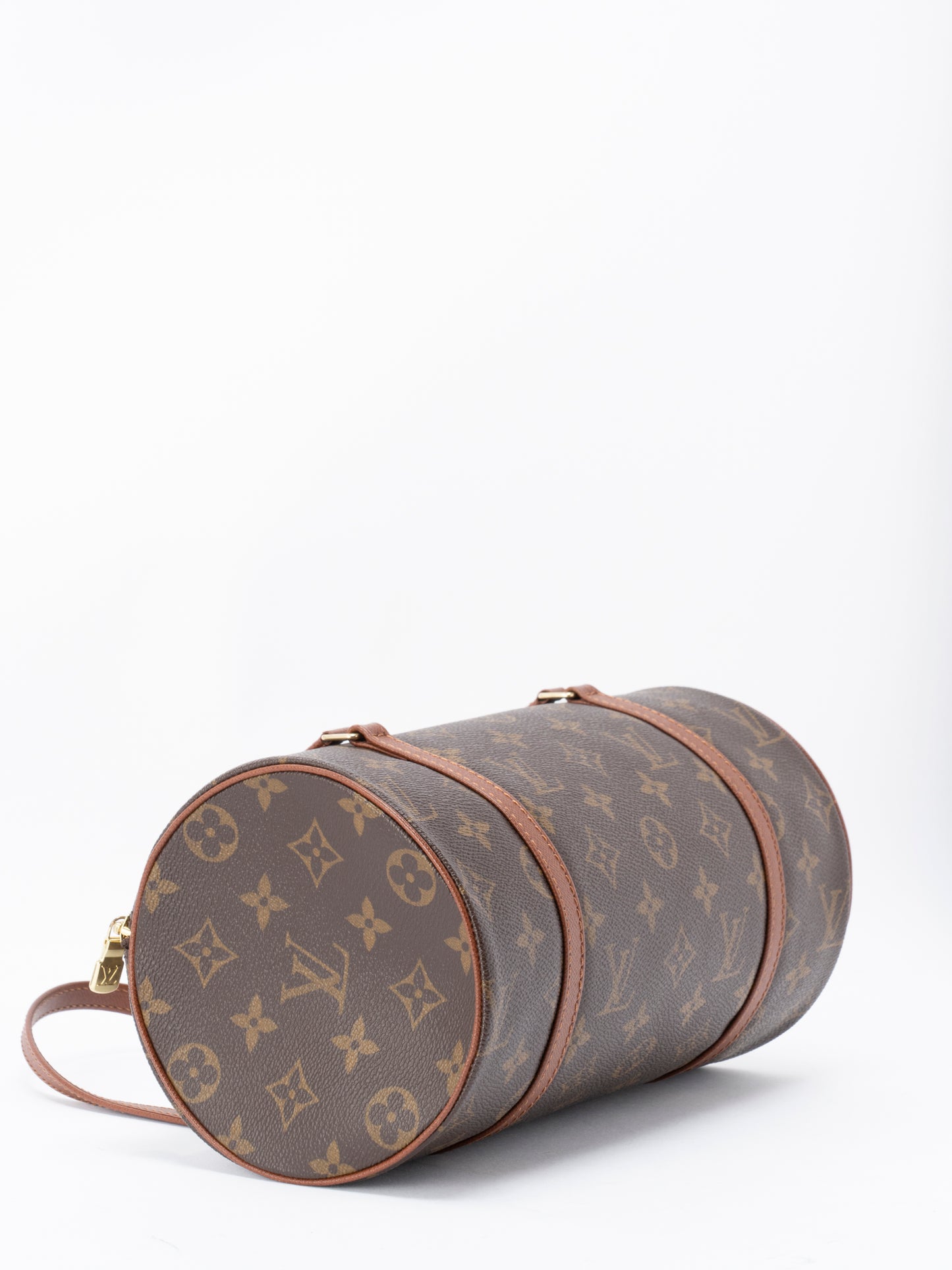 ルイ・ヴィトン M51366 パピヨン26 ハンドバッグ モノグラムキャンバス ブラウン ゴールド金具