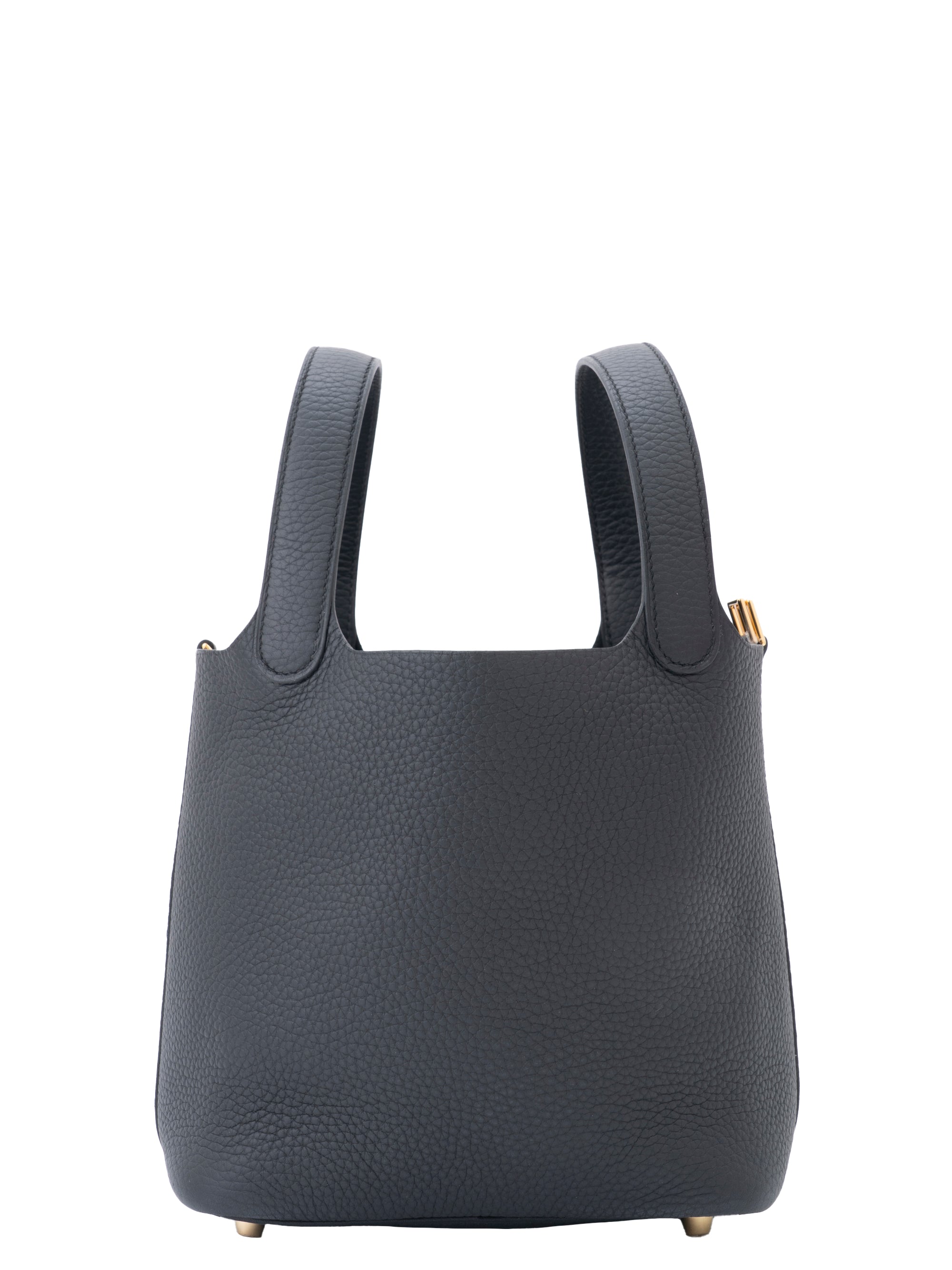 Hermès Picotin Lock PM Handbag, Stamp G: 2026, Taurillon, Black 89, Gold Hardware, Brand New