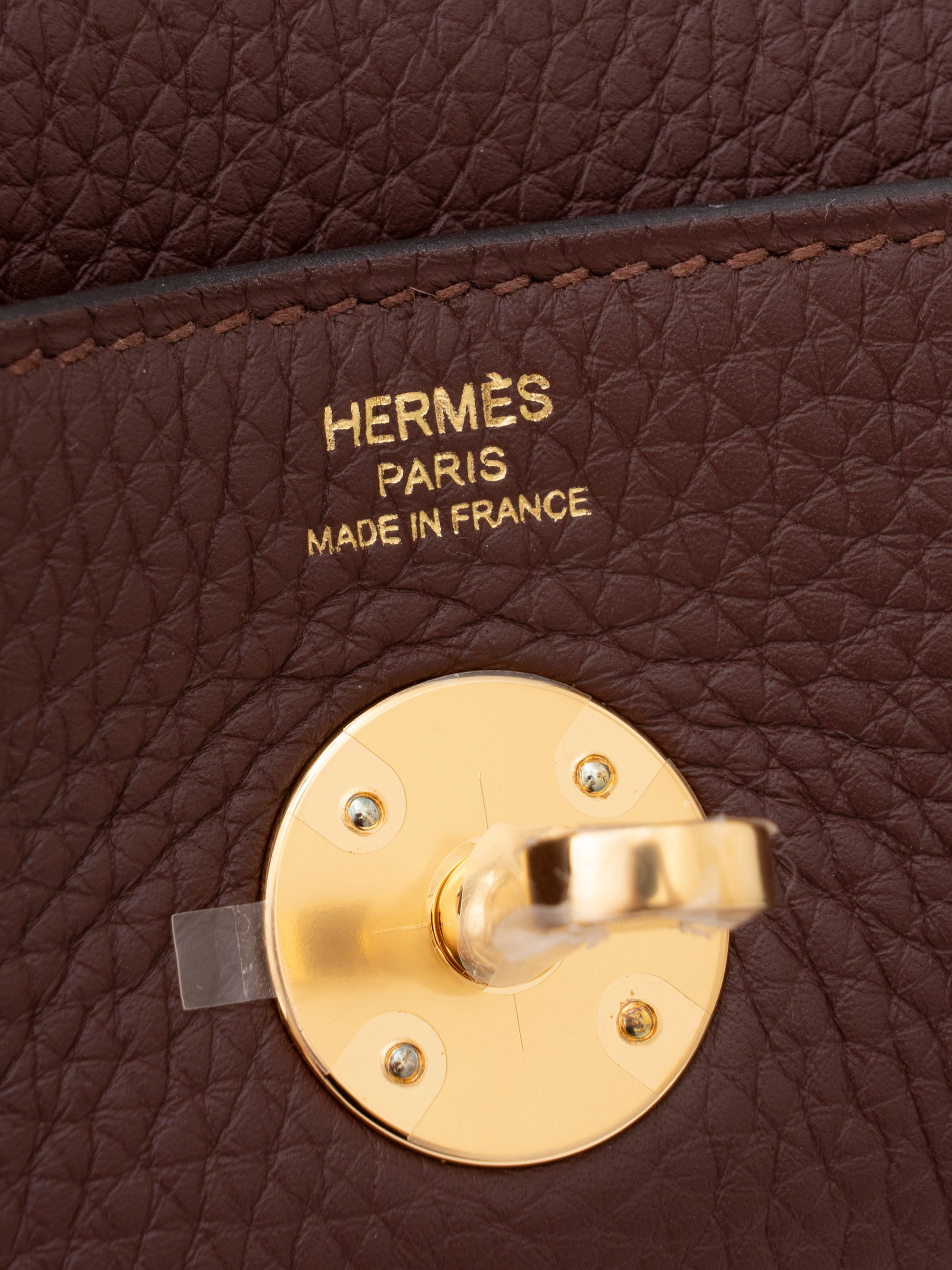 Hermès Lindy 26 Shoulder Bag K Stamp: 2025 Taurillon Teule 4D Gold Hardware Brand New