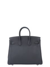 Hermès Birkin 25 Handbag K Stamp: 2025 Togo Black 89 Silver Hardware Brand New
