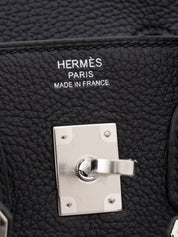 Hermès Birkin 25 Handbag K Stamp: 2025 Togo Black 89 Silver Hardware Brand New