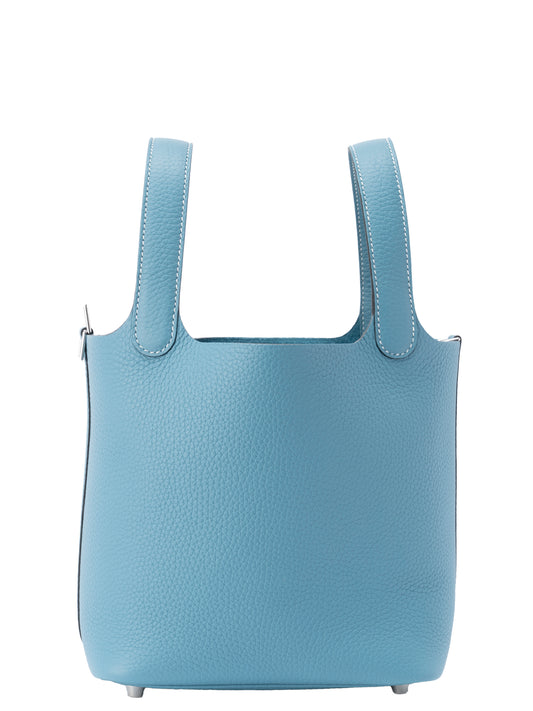 エルメス ピコタンロックPM バンドバッグ K刻:2025年 トリヨンクレマンス ニューブルージーンD2 シルバー金具 新品