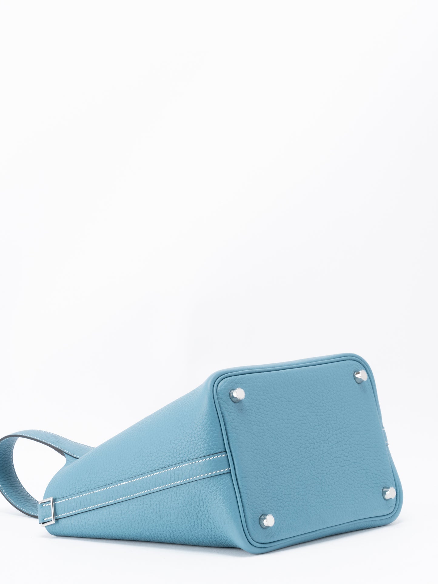 エルメス ピコタンロックPM バンドバッグ K刻:2025年 トリヨンクレマンス ニューブルージーンD2 シルバー金具 新品