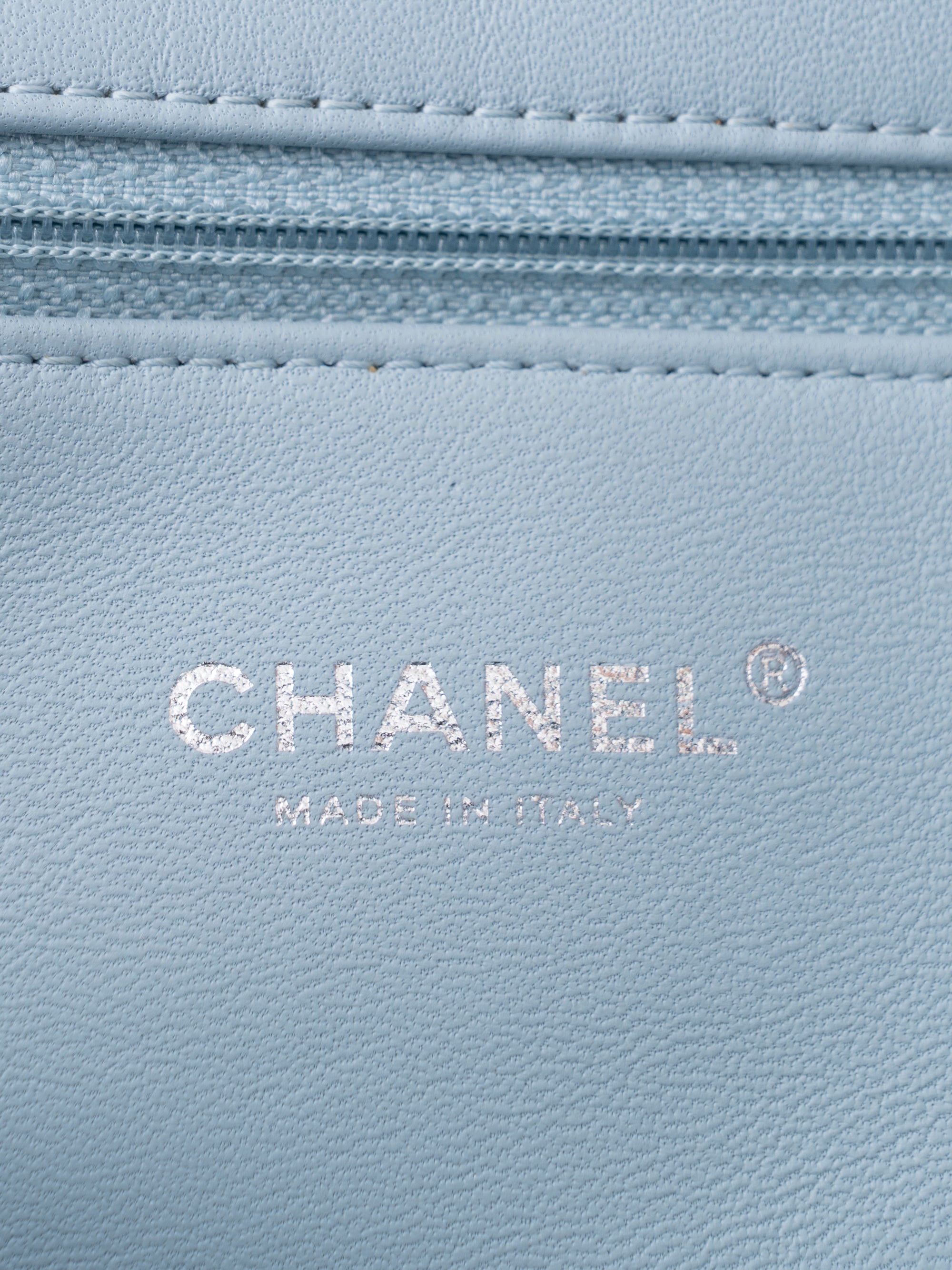 シャネル ココマーク チェーンショルダーバッグ スパンコール グリーンxブルー シルバー金具