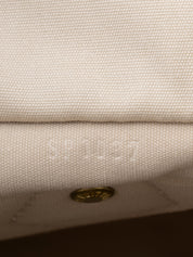 Louis Vuitton M95319 Speedy 30 Handbag Monogram Mini Lin Dune Beige Gold Hardware