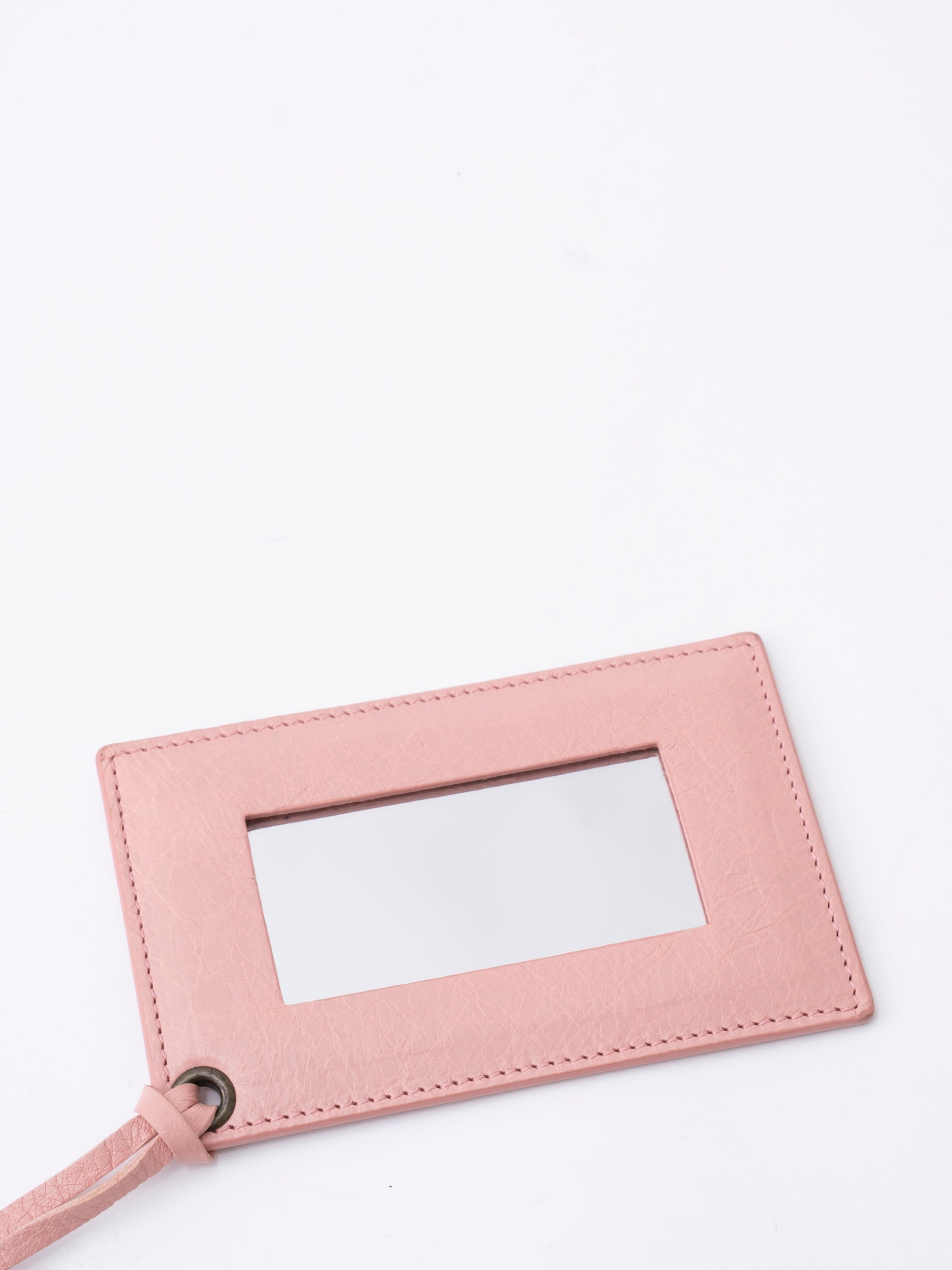 バレンシアガ ザシティ 2WAY ハンドバッグ レザー ピンク ブラック金具