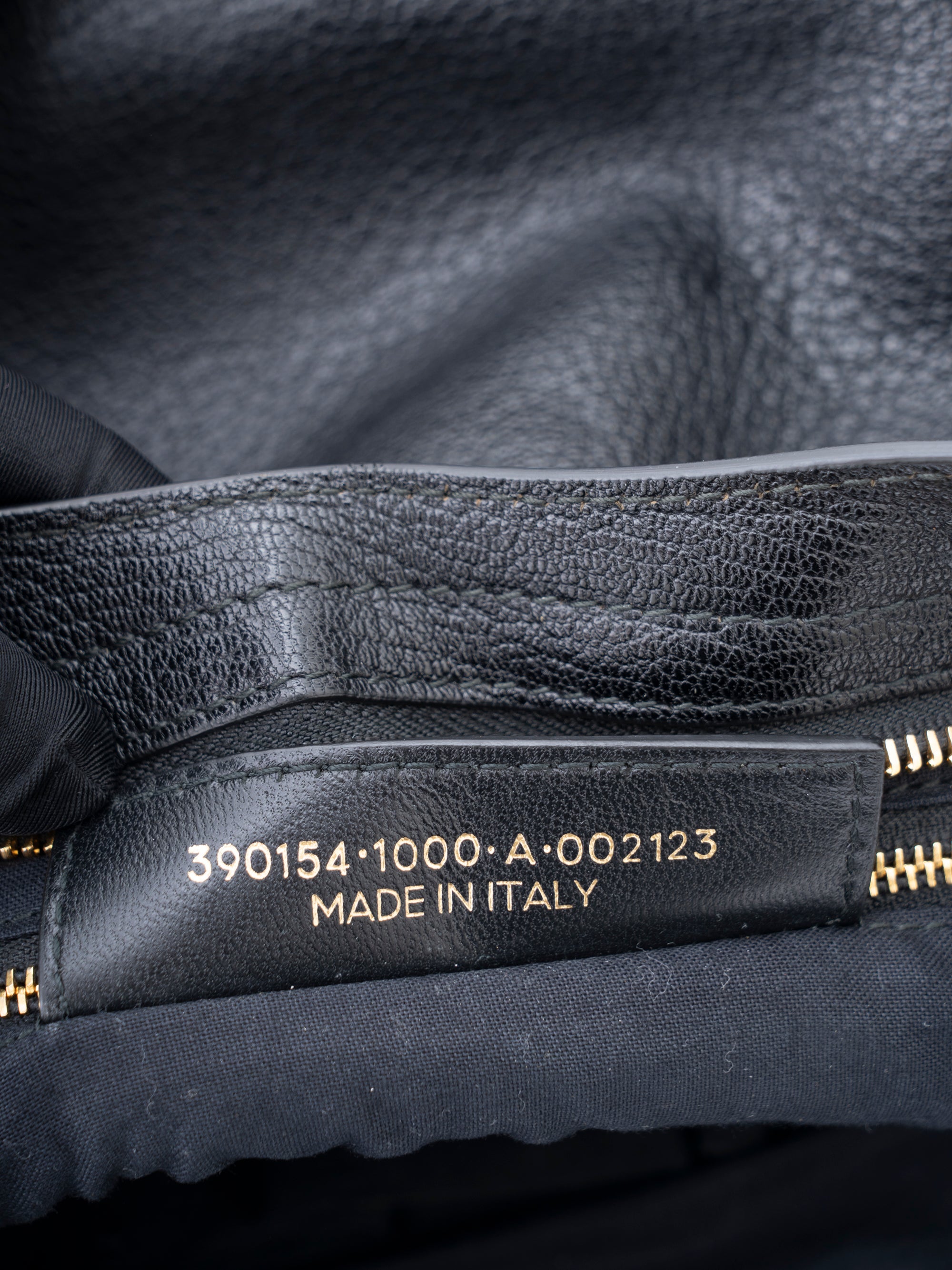 バレンシアガ ジャイアントシティ 2WAYハンドバッグ レザー ブラック ゴールド金具