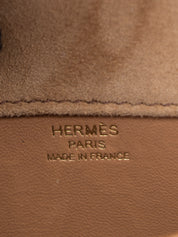 Hermès Kelly Élan Shoulder Bag, Stamp K: 2025, Suede, Ocre 3H, Gold Hardware