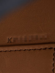 Hermès Kelly Élan Shoulder Bag, Stamp K: 2025, Suede, Ocre 3H, Gold Hardware