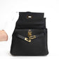 Hermes Rare Mini Kelly 2WAY Shoulder Bag H: 2004 Gold Hardware Togo Leather Black