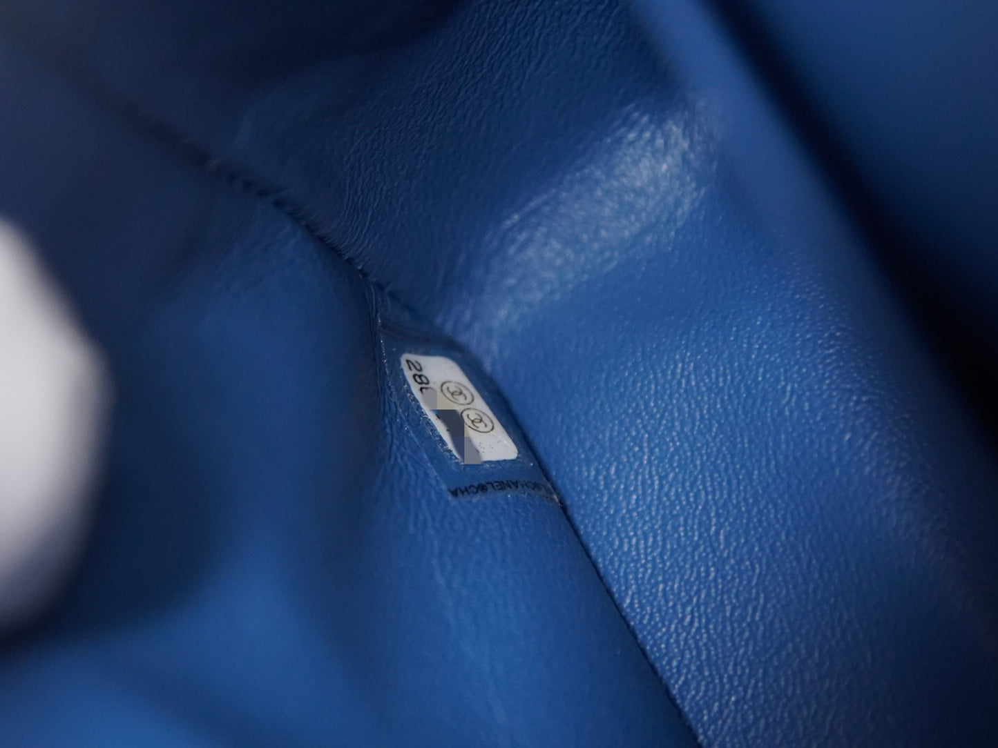 Chanel Classic Flap Shoulder Bag Medium Denim Blue Silver Hardware